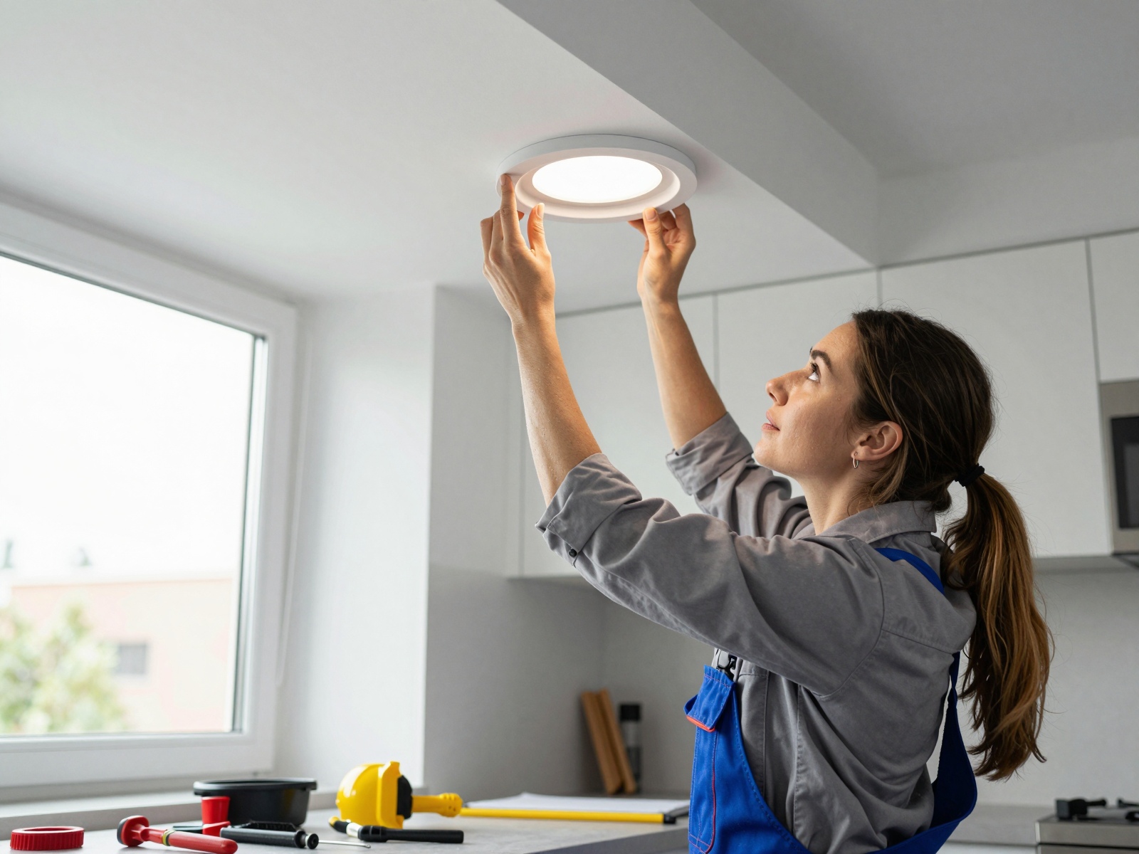 Residential wiring and lighting installation